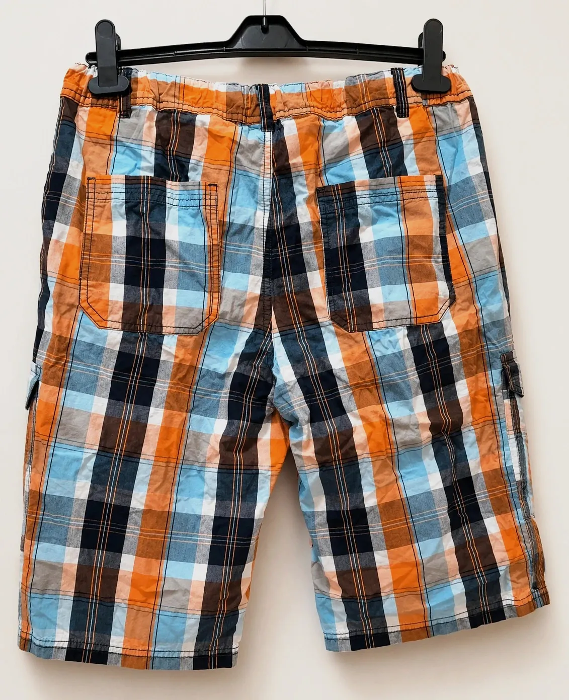 Bermudas cargo cuadros C&A (170/176) – C&A – taille 15 ans / 170 cm 2
