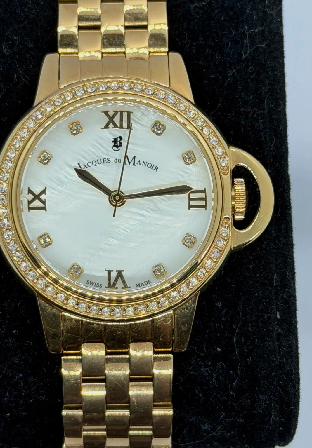 🌟 Superbe Montre Femme Jacques du Manoir – Éclat & Élégance Suisse 🌟