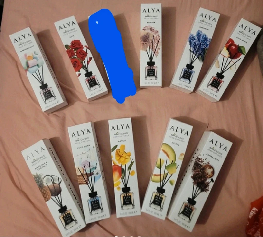 Diffuseurs de parfum d'ambiance à bâtonnets Alya Scents (100 ml)