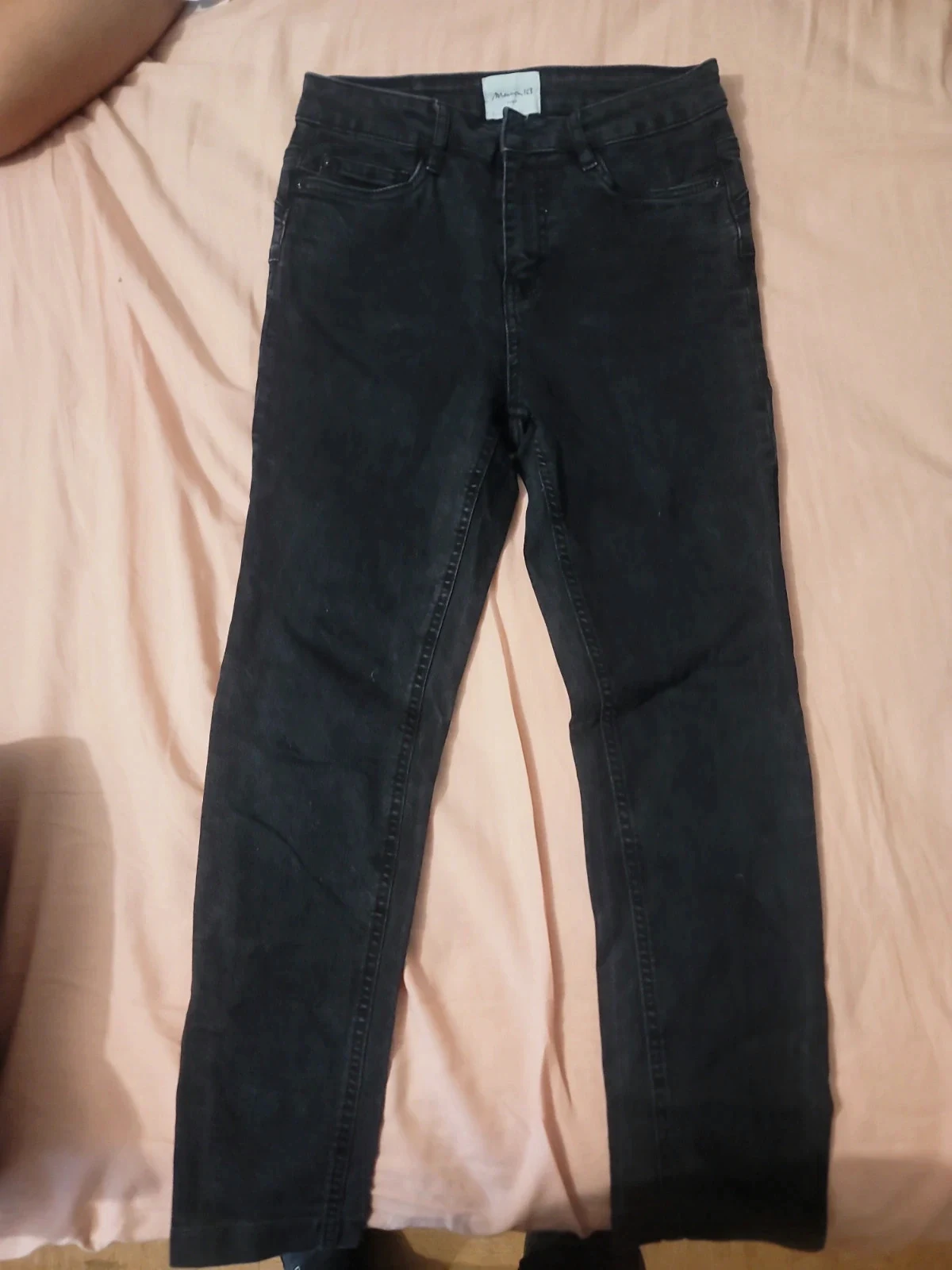 Jean slim noir taille haute - Style basique & intemporel – Maison 123 – taille XS / 34 / 6