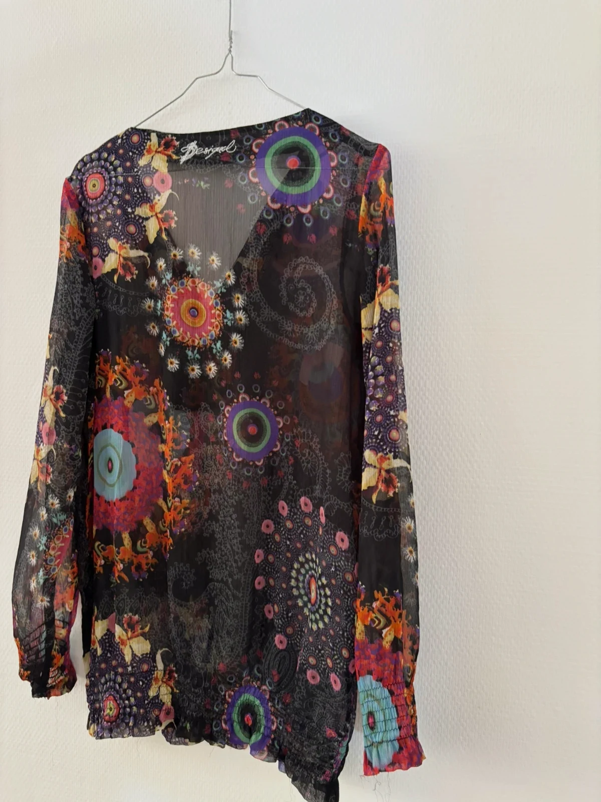 Blouse Desigual imprimée multicolore