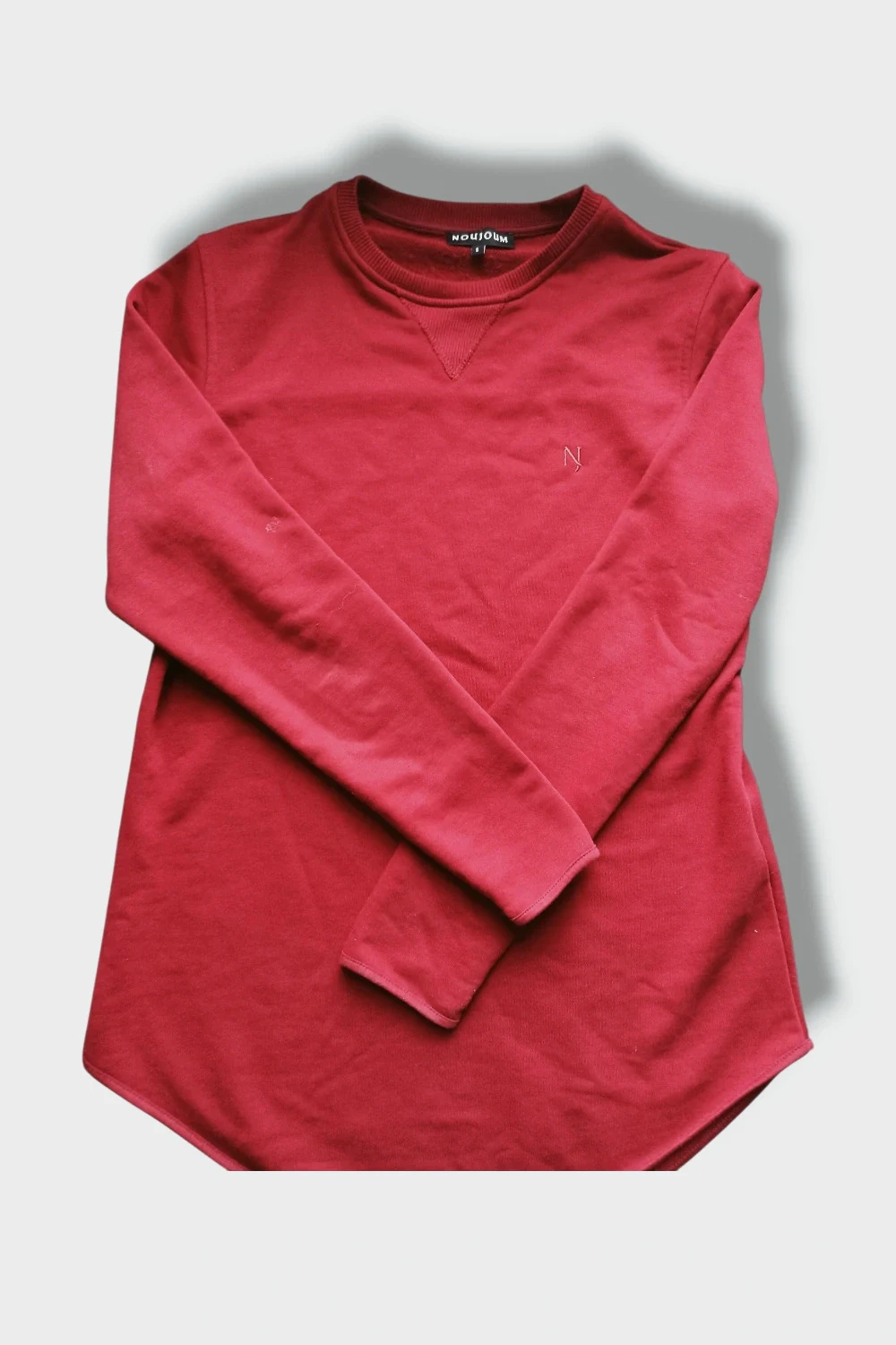 🔴👕 Pull Homme Noujoum Rouge – Taille S – Excellent état – noujoum – taille S