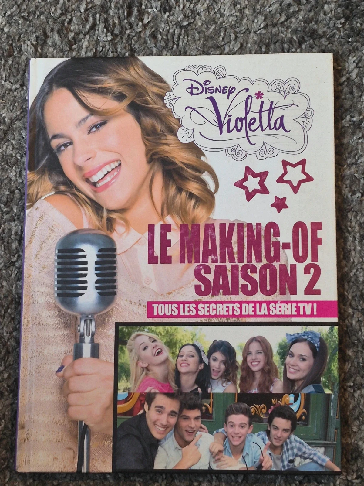 Livre Disney Violetta - Le Making-of Saison 2