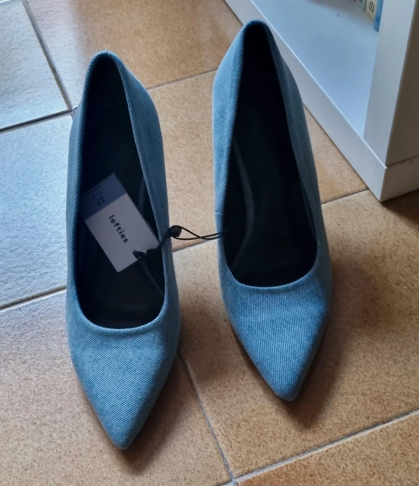Zapatos de tacón vaquero🩵 – Lefties – taille 37
