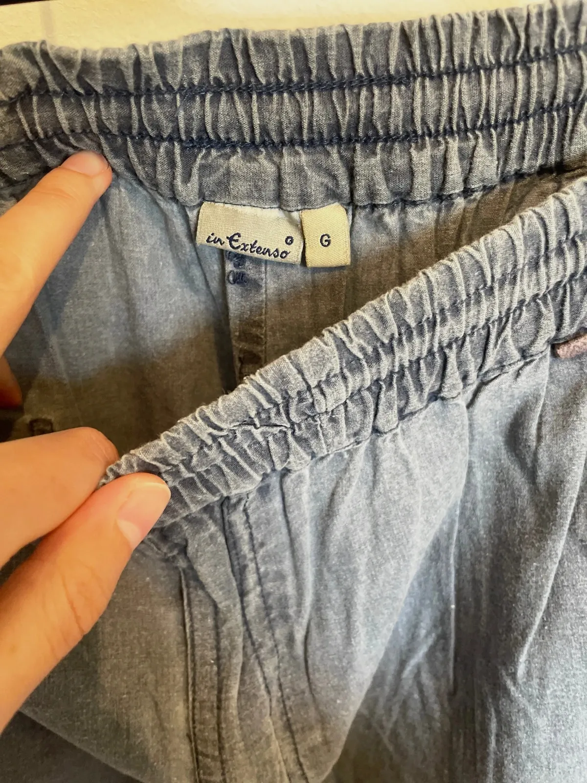 Pantalón Vaquero Ligero Azul Marino - Talla XXL – In Extenso – taille XXL / 44 / 16 2