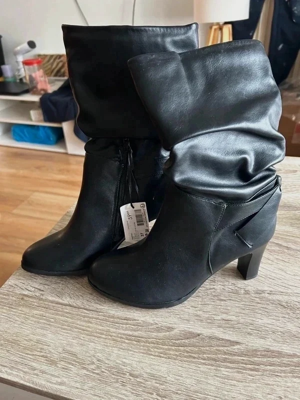 Bottines noires à talons Breal neuves avec étiquette – 59€ – taille 37