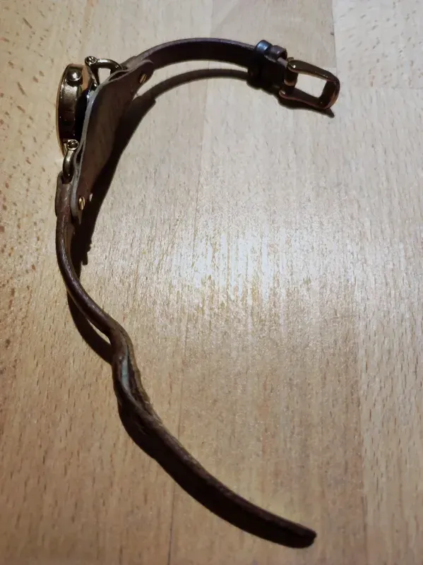 Fossil montre bracelet cuir marron – Fossil – marron – taille Taille unique 3