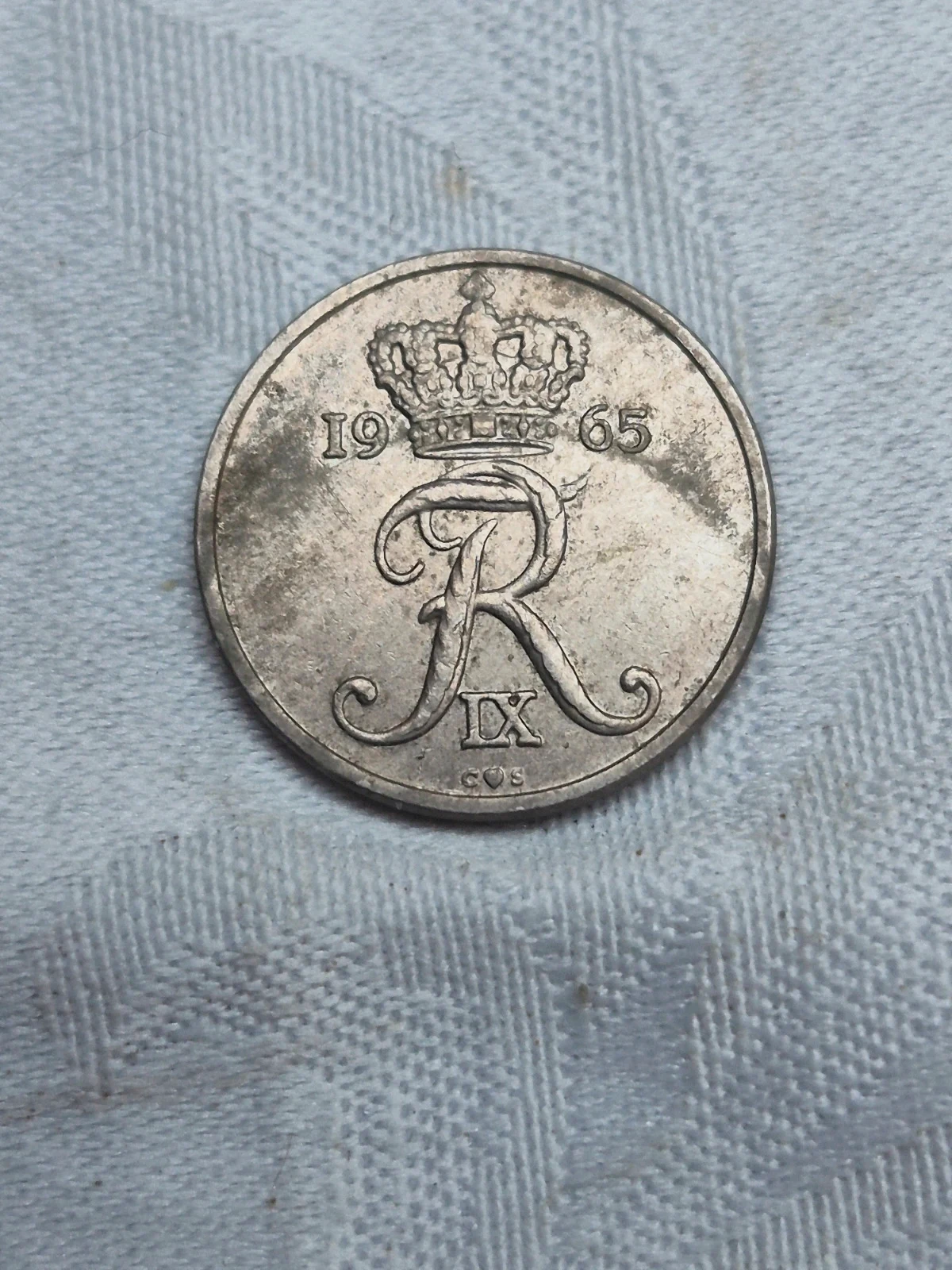 Pièce de 10 øre danois (1965)