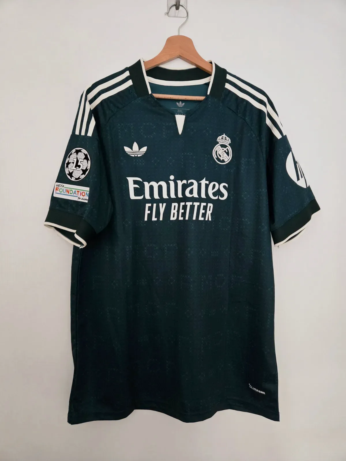 Maillot de football Real Madrid Mbappé 10 XXL – Adidas – taille XXL 2