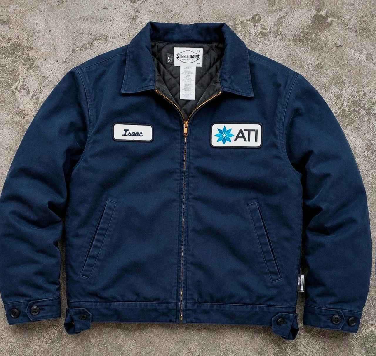 Veste Us Steelguard workwear Indura Fr Cat 2 doublure amovible – Taille 50