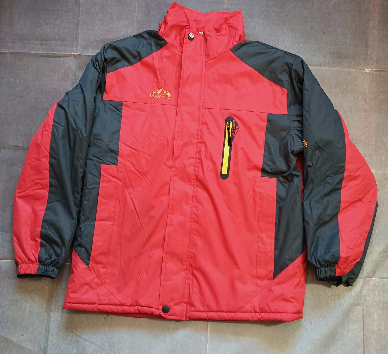 Roodtuo red & black technical outdoor Jacket - Size XXL (comprobar medidas) – roodtuo – taille XXL