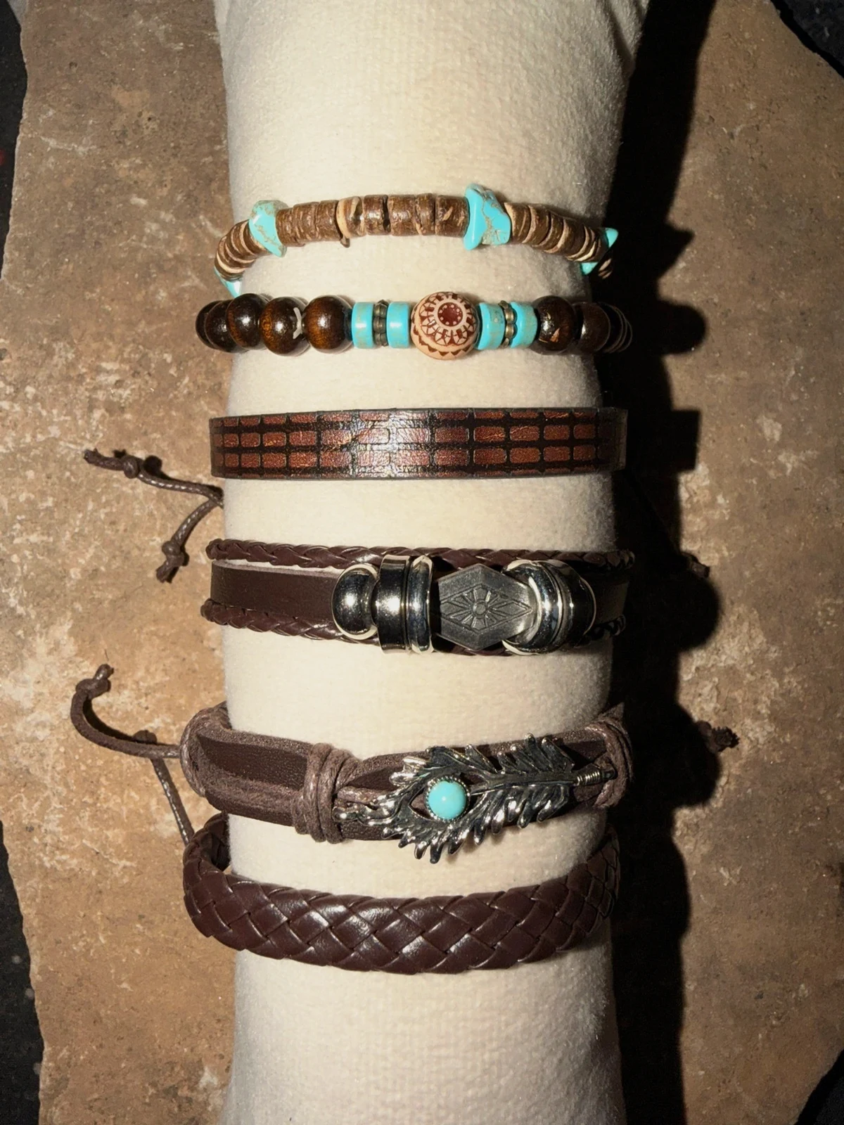 Lot de 6 bracelets