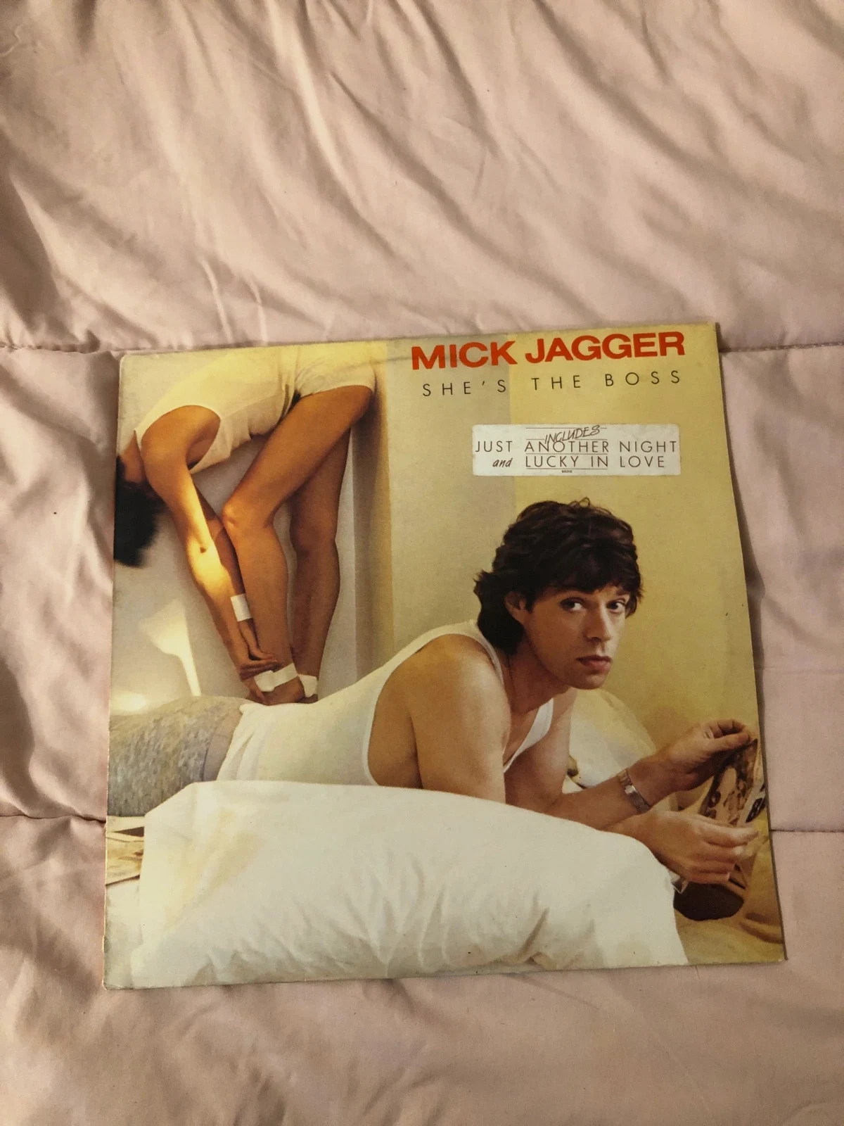 Disque Vinyle 33T Mick Jagger – She's The Boss (1985) Vintage