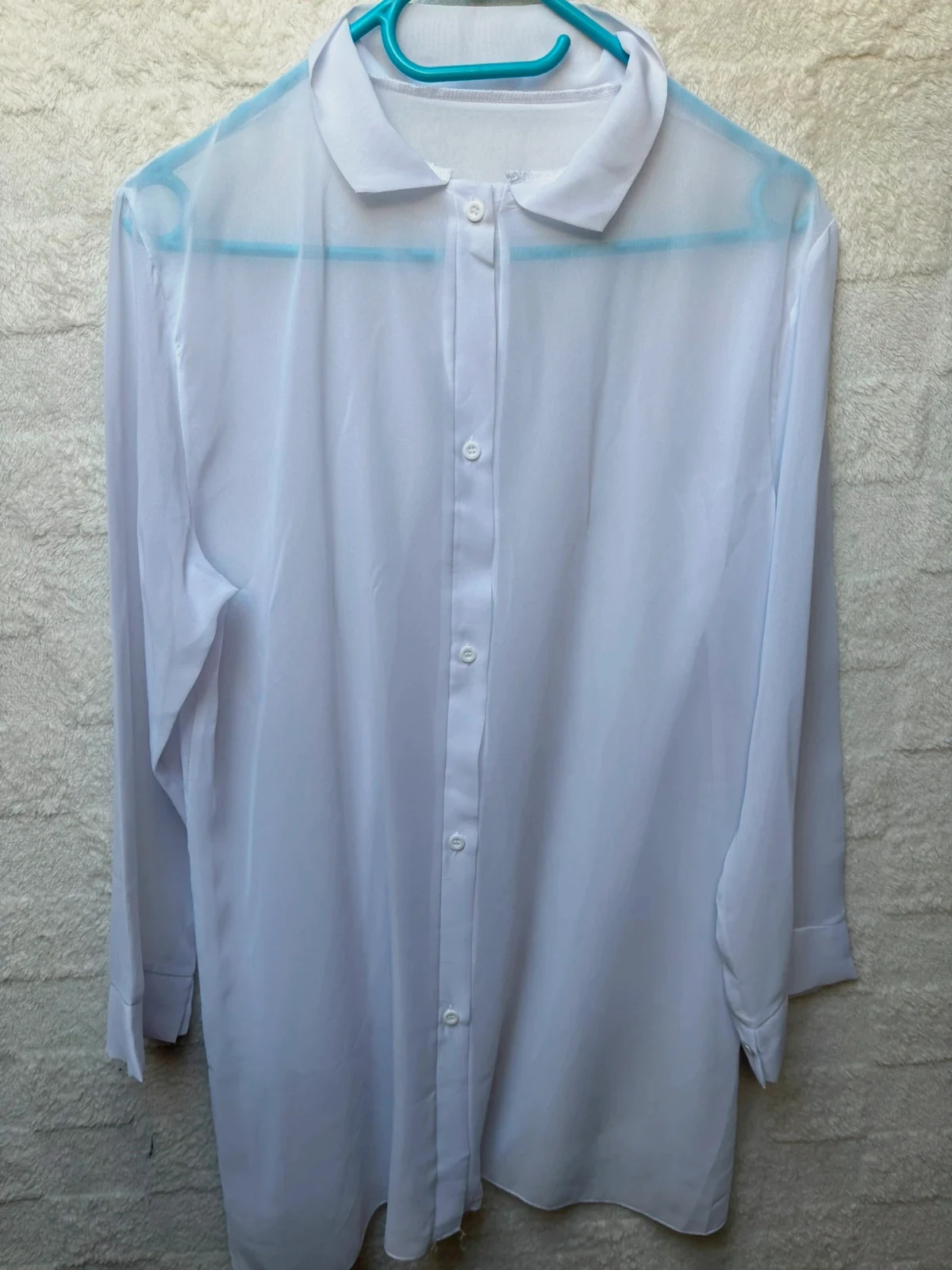 Bluse blanc taille grande