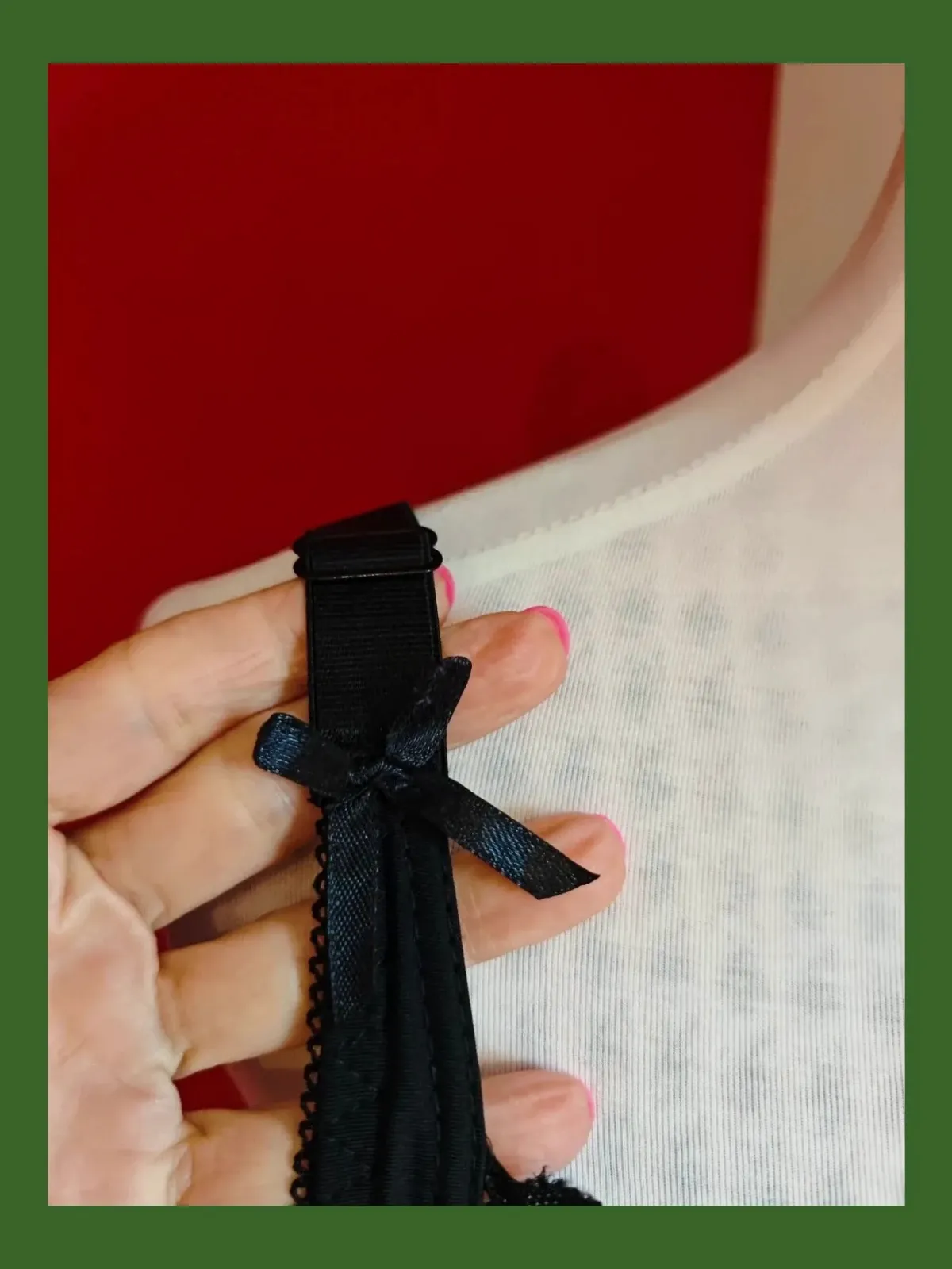 🌺 Bonito sujetador negro con copas de blonda negra y flores blancas – kalish – taille 100C 5