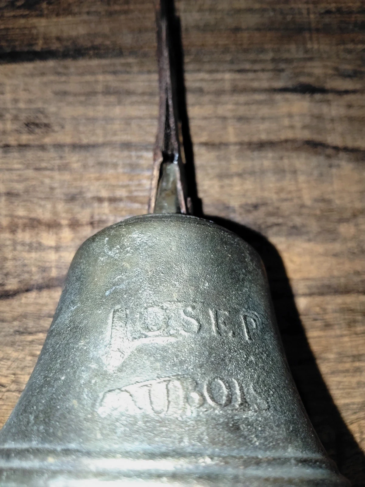 Cloche de porte ancienne vintage Dubois