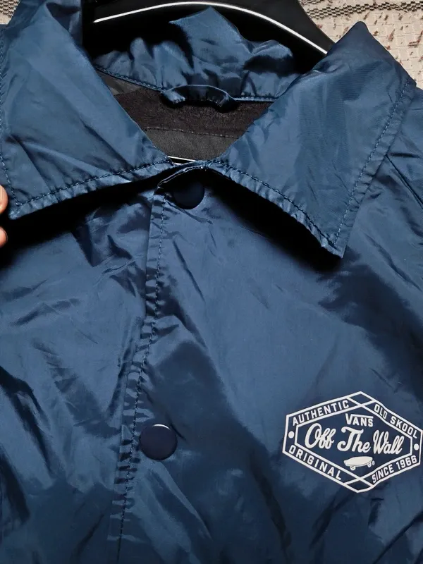Veste coach Vans bleu marine Off The Wall – Vans – bleu marine – taille S 4