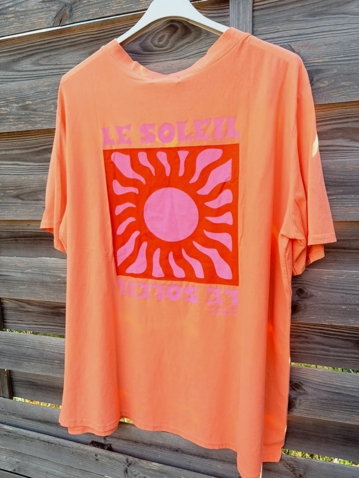 Tee shirt corail soleil 36/44 – Italië – taille Taille unique