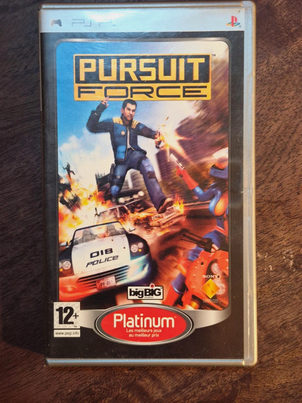 Jeu PSP - Pursuit Force (Édition Platinum) - Complet FR