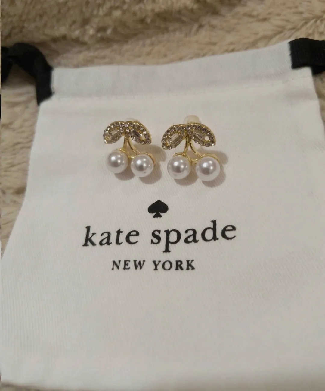Boucles d'oreilles petits pois – Kate Spade 3
