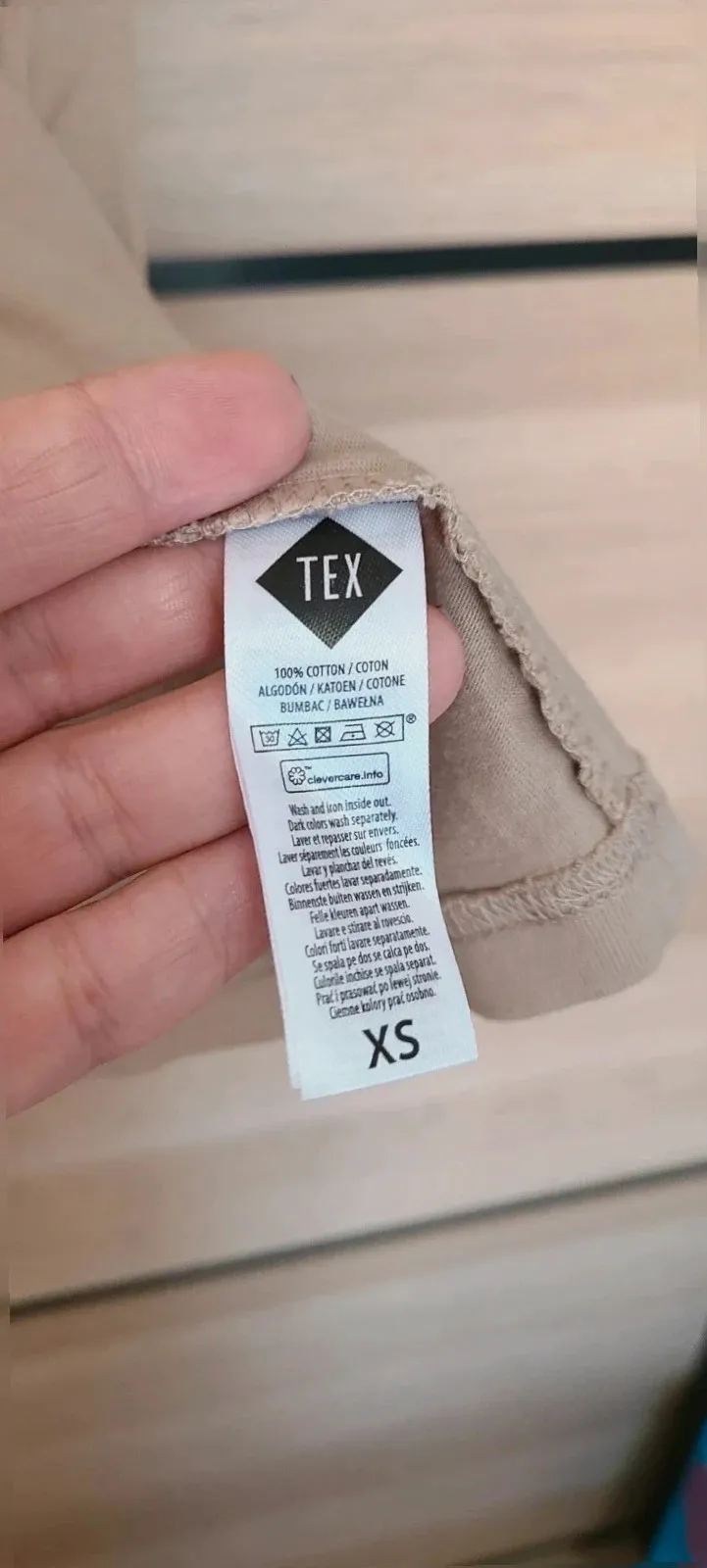 Camiseta básica de mujer talla xS de tex – TEX – taille XS / 34 / 6 5