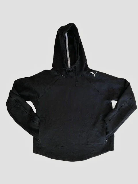 Sweat à capuche PUMA taille L Noir Homme