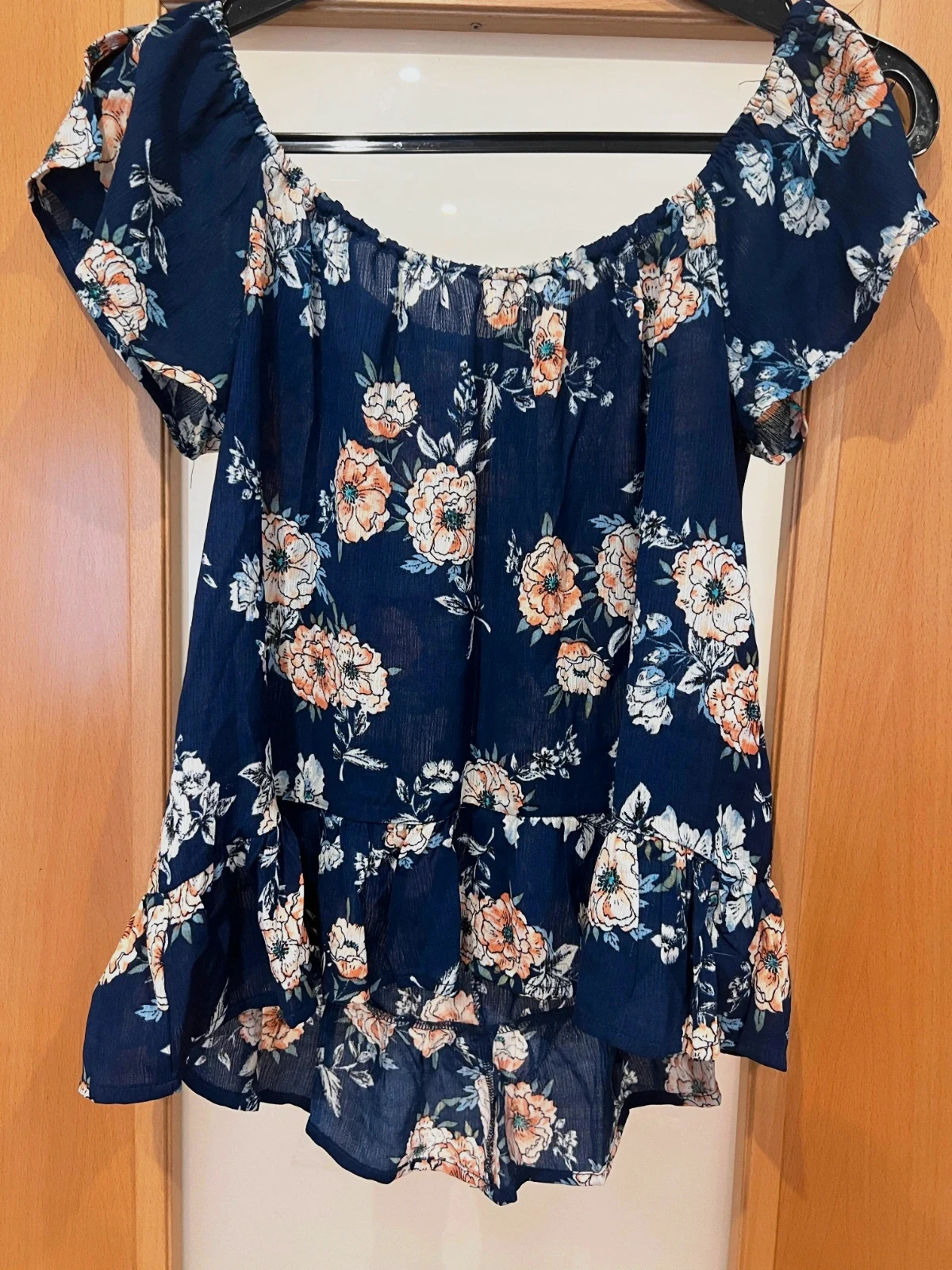 Blusa flores – Lily White – taille S / 36 / 8