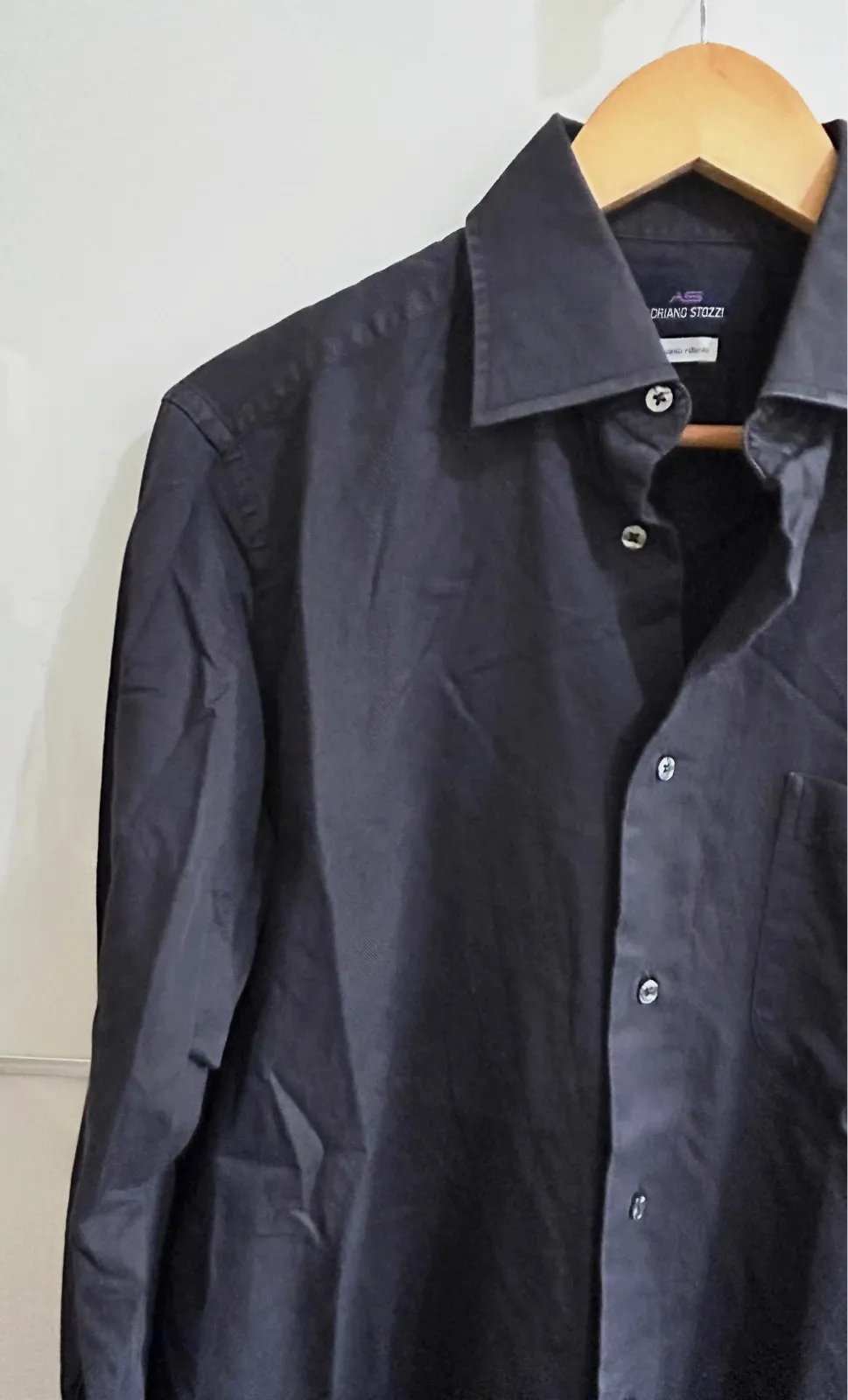 Chemise homme Adriano Stozzi M/L 100% coton anthracite – Adriano Stozzi – taille L 3