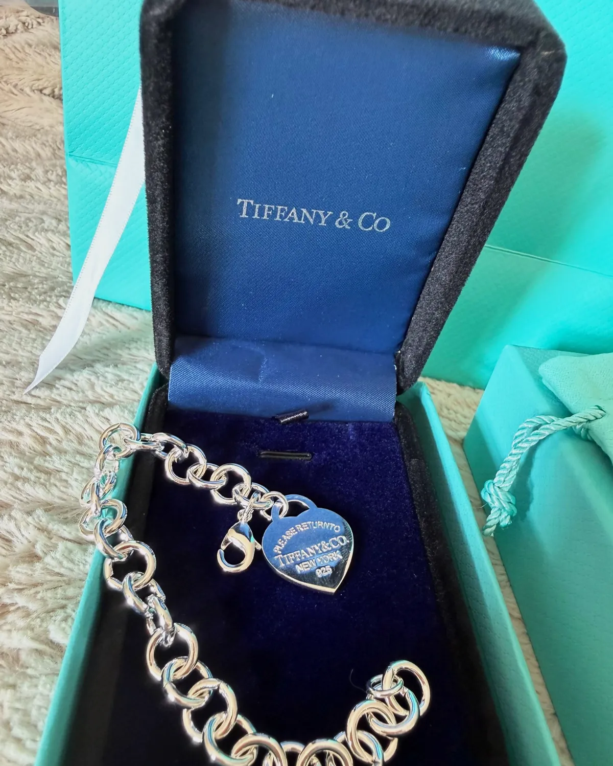 Bracelet Tiffany & Co argent – Tiffany & Co. – argent – taille L 4