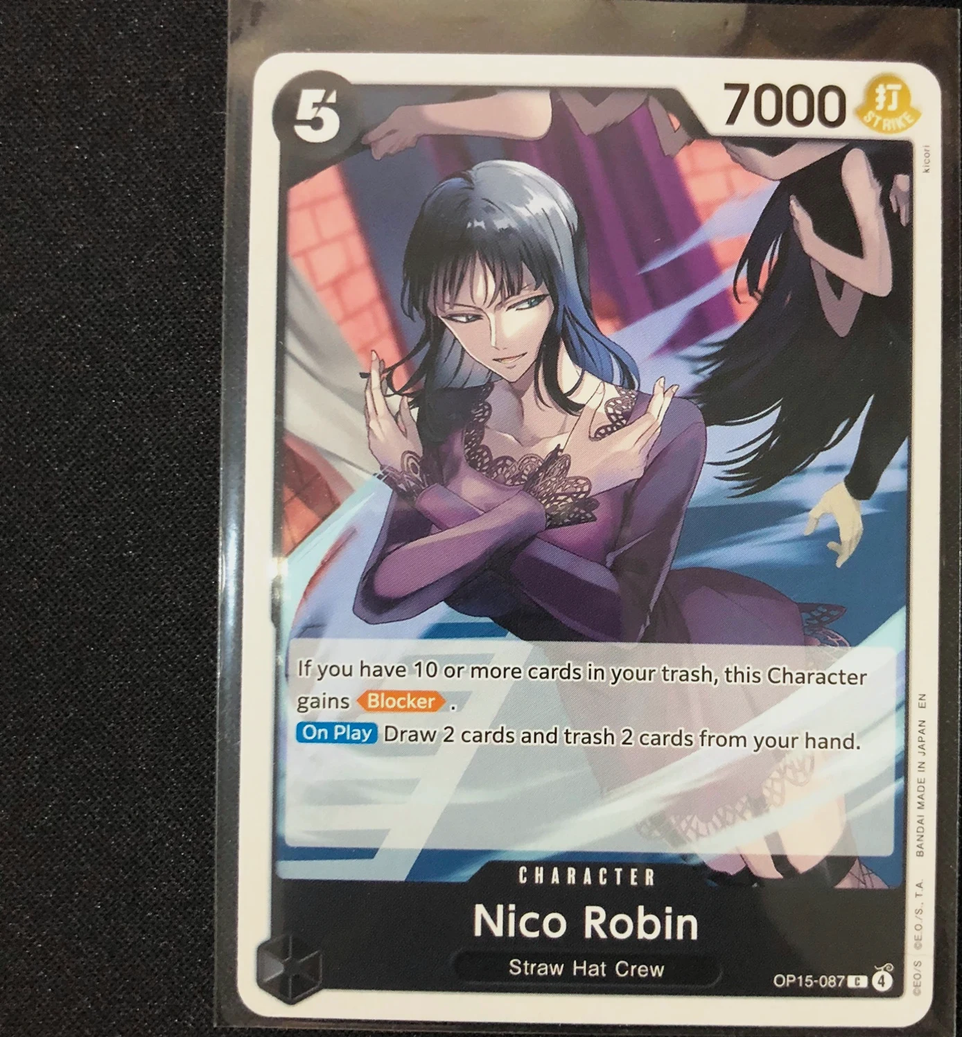 Nico Robin OP15-087 Common Character – Bandai Namco
