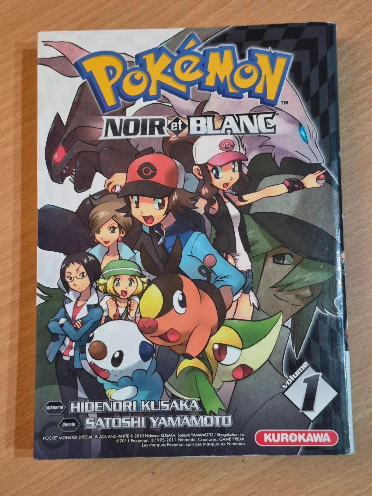 Pokemon noir et blanc volume 1