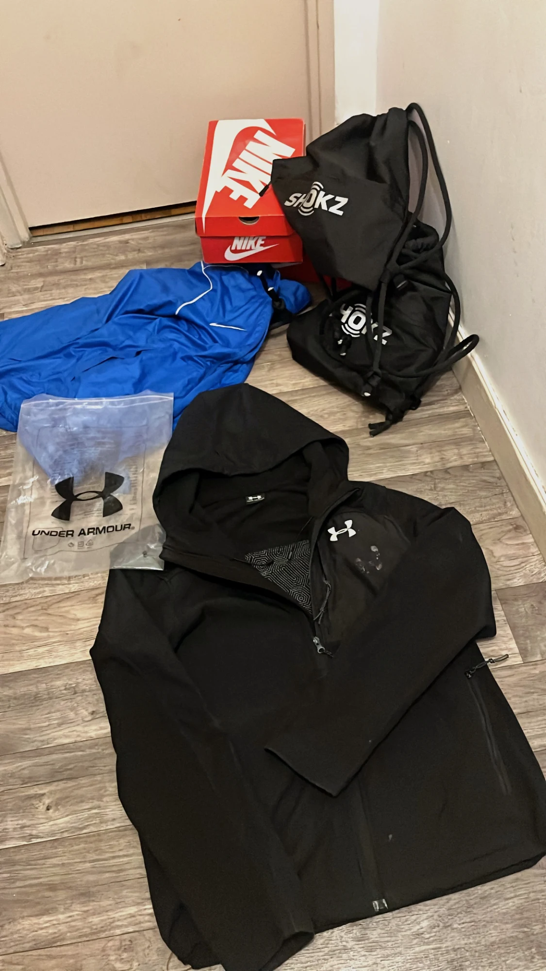 Veste à capuche Under Armour Storm noire