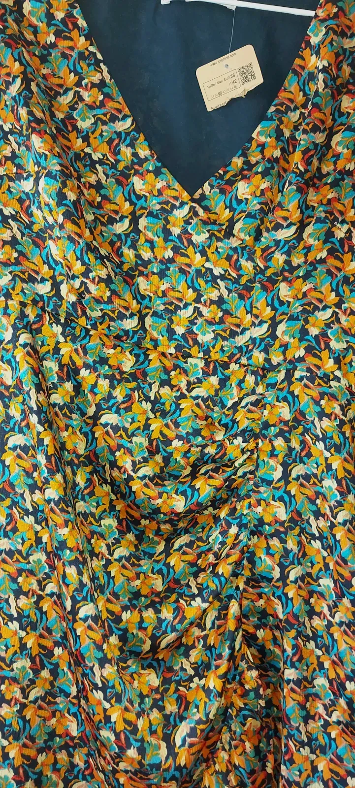 Robe courte imprimée à fleurs Promod – Promod – taille S 5