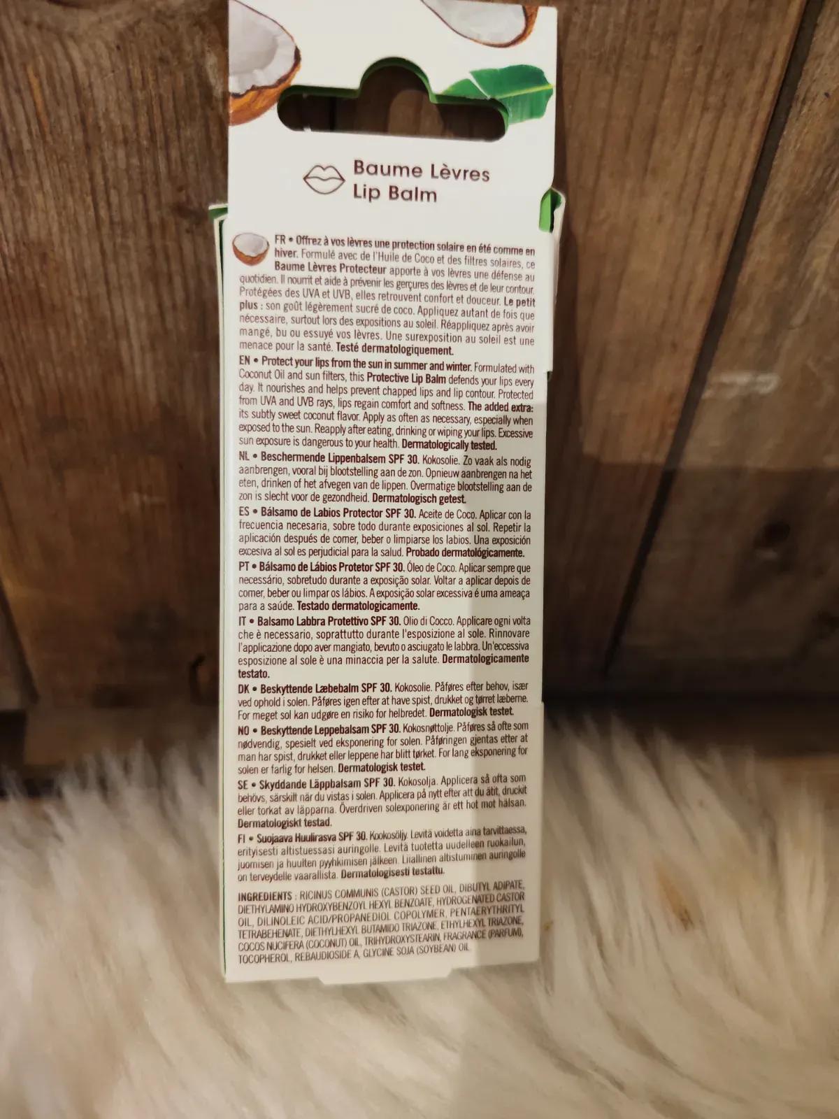 Baume à lèvres Evoluderm Coco SPF 30 – Evoluderm 2