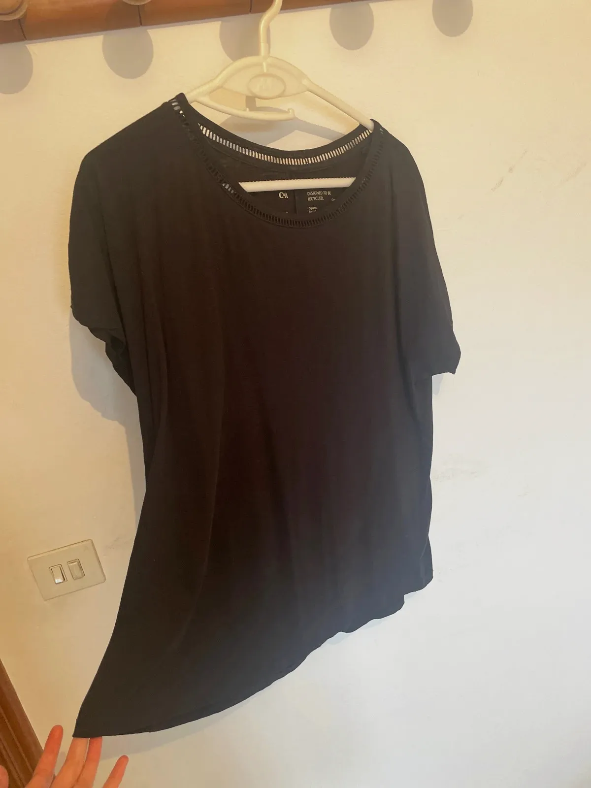 Camiseta negra básica sostenible - Talla XL - C&A Circular – C&A – taille XL / 42 / 14 4