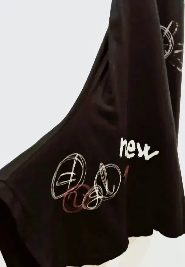 vestido de la marca desigual bonito diseño talla media – desigual – noir – taille M 7