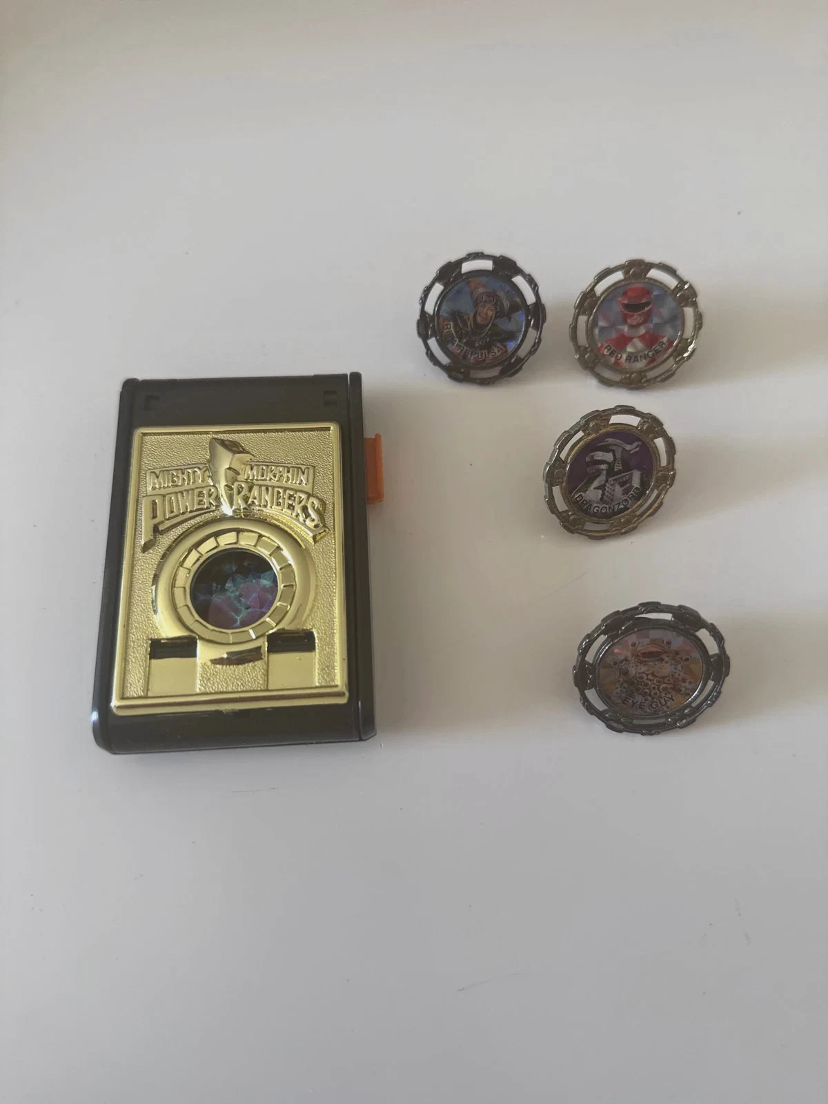Power Rangers Mighty Morphin Spin Fighter Launcher 1993 Bandai – Power Rangers – taille Taille unique
