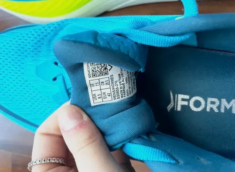 Chaussures de running bleu jaune fluo – bon – bleu turquoise et jaune fluo 3