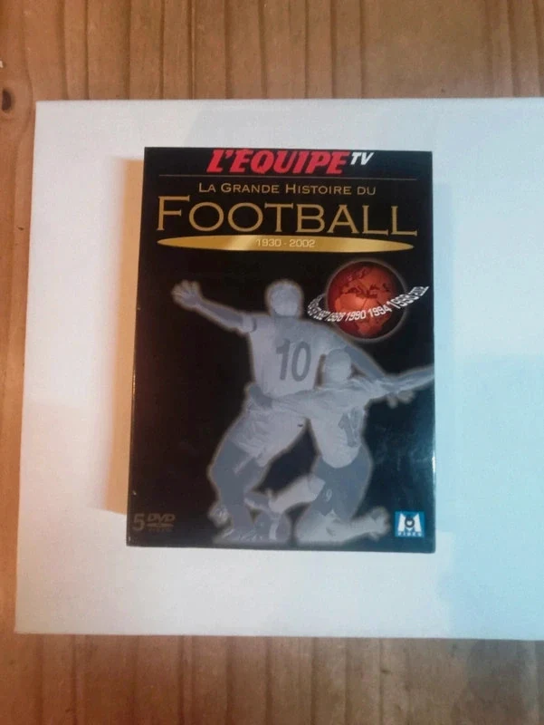 Coffret de 5 Dvd L'équipe La Grande Histoire Du Football 1930-2002