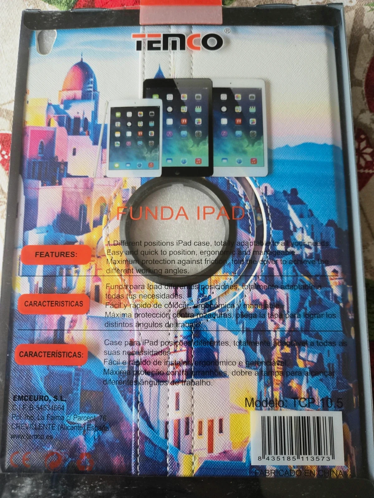 Funda para tablet 10.5 360°