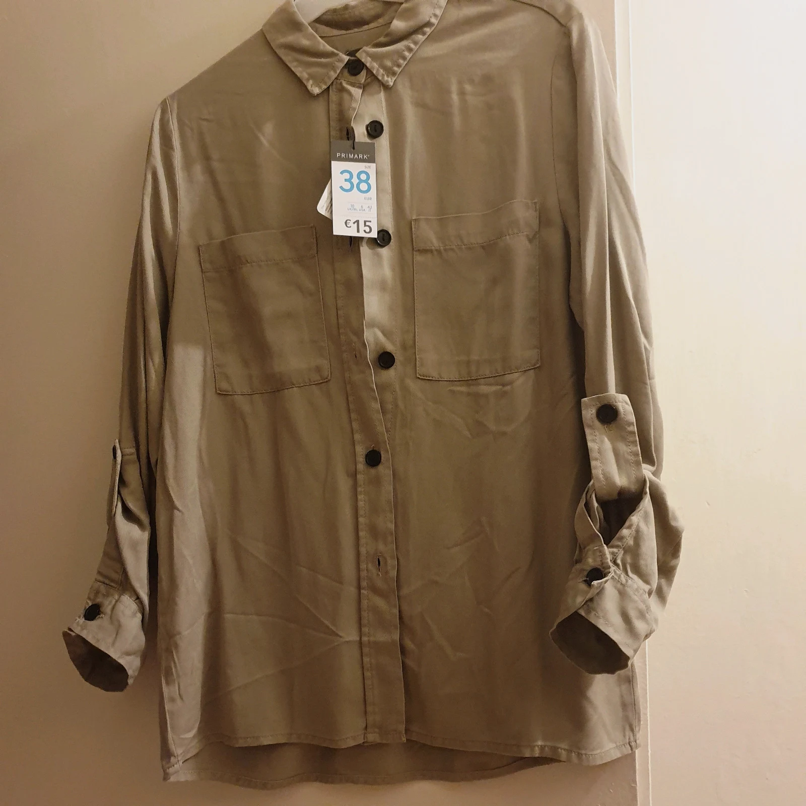 Chemise primark kaki