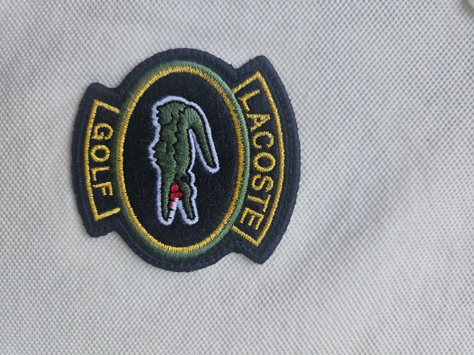 Polo lacoste – Lacoste – blanc cassé – taille M 9