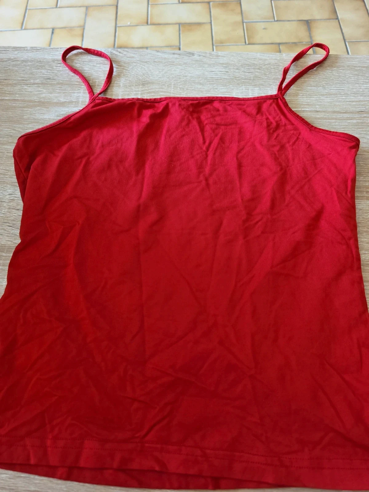 Debardeur rouge