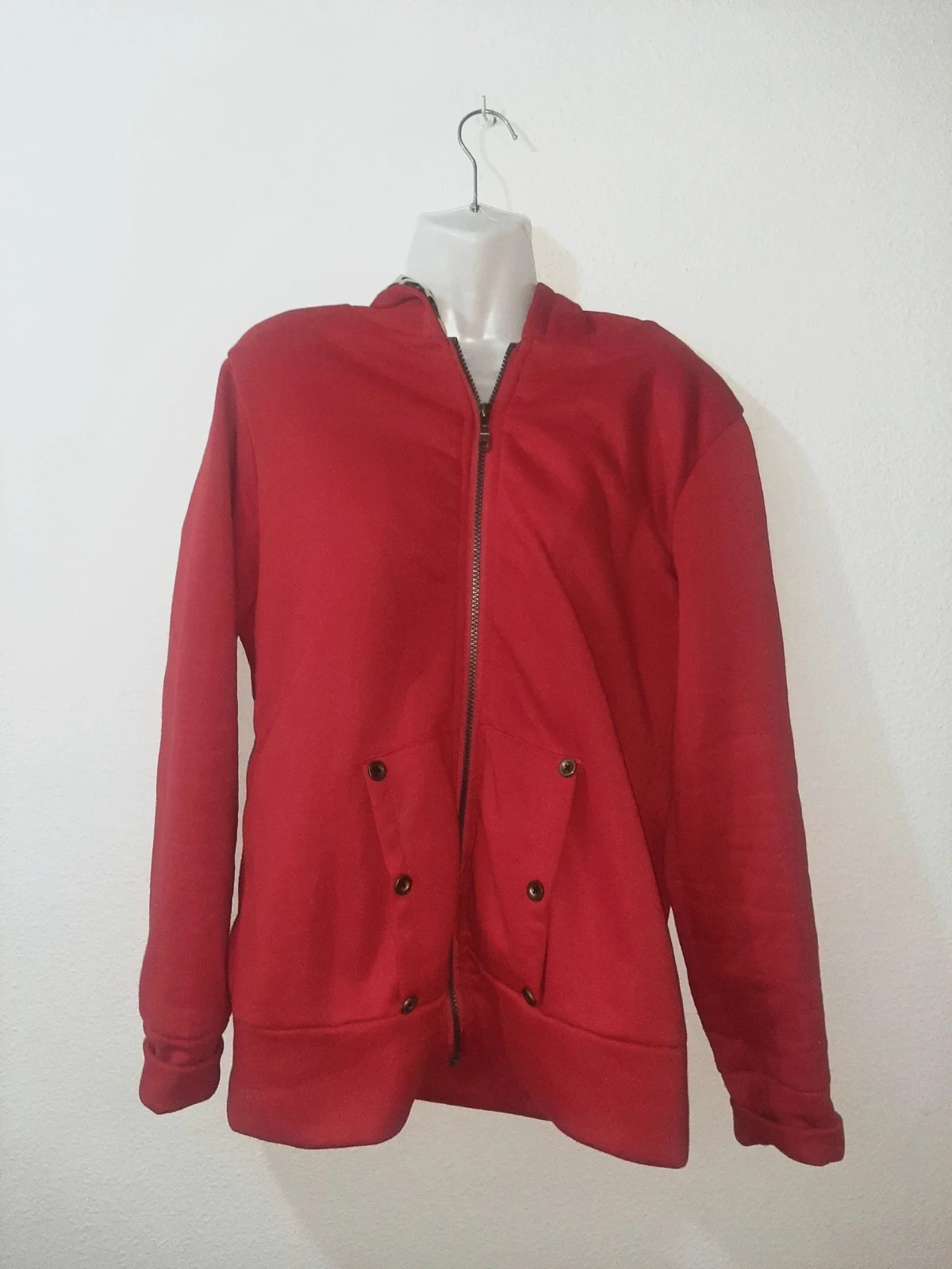 Sudadera roja – taille M / 38 / 10