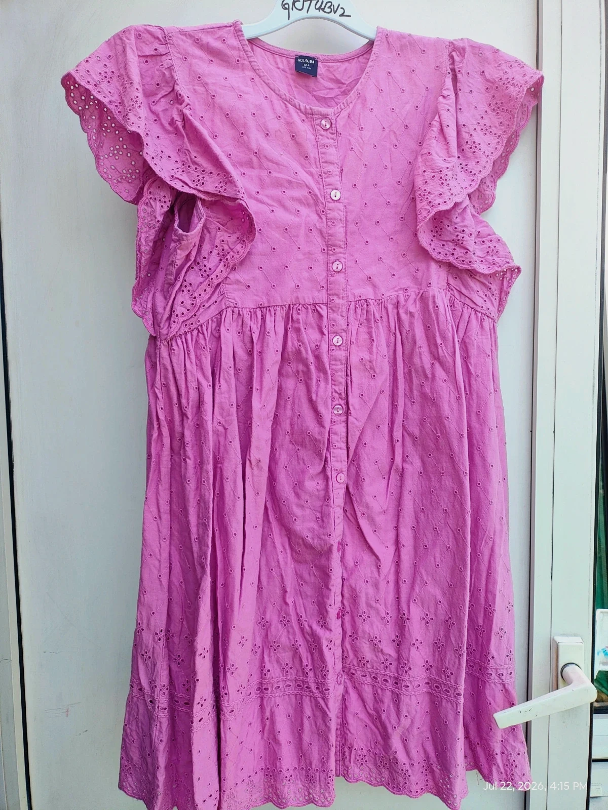 Long dress cotton 12 years
