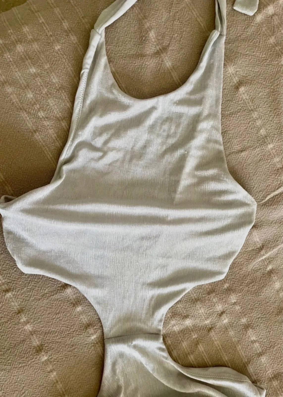 Robe courte grise – Shein – taille S 3