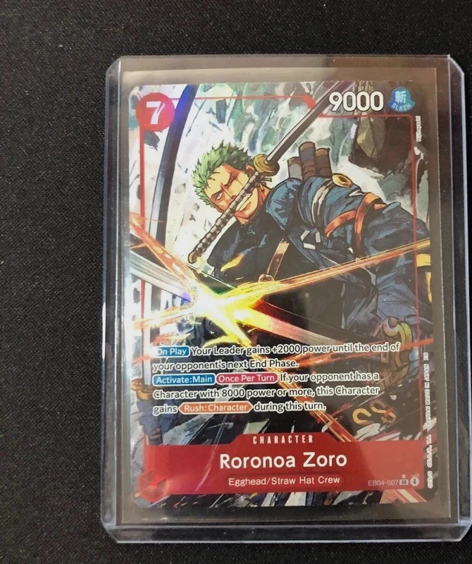 Roronoa Zoro EB04-007 Secret Rare Character