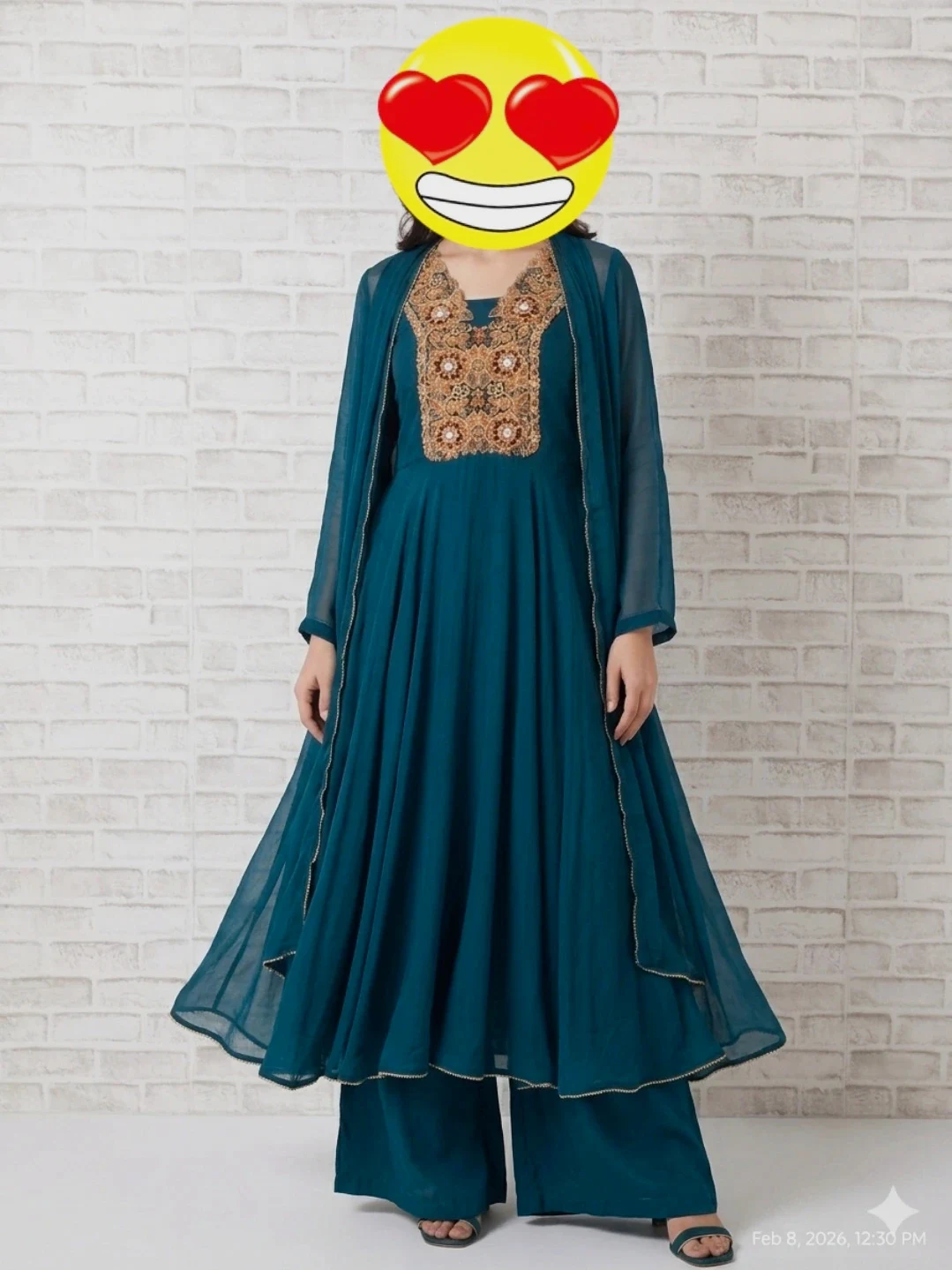 Long mexi dress M