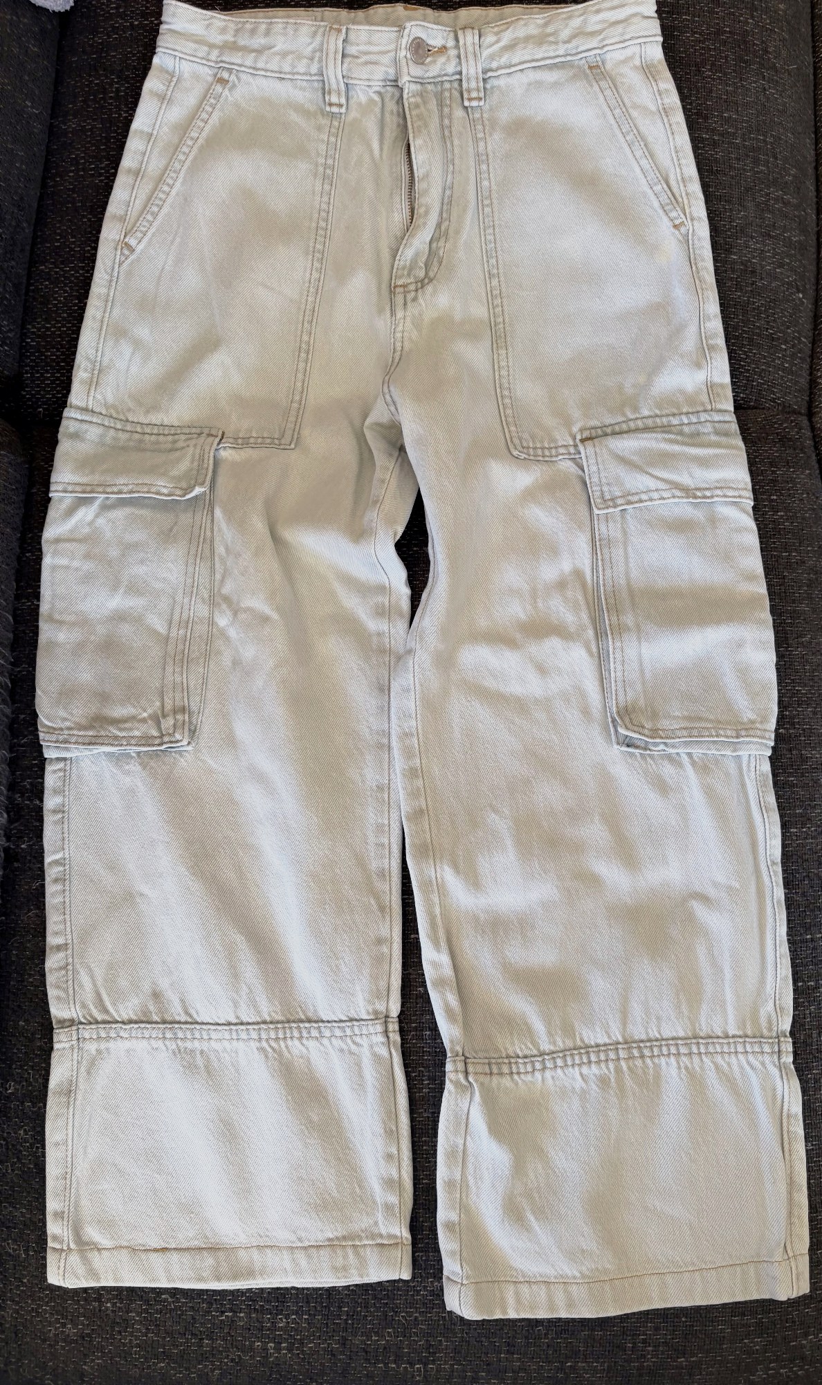 Jean baggy Pull&Bear bleu clair taille 34