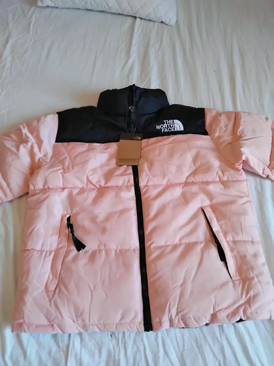 Doudoune The North Face rose – The North Face – rose et noir – taille M 2